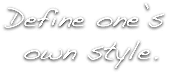 Define one's own style